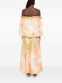 Zimmermann Luna Seiden-Maxikleid