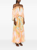 Zimmermann Luna Seiden-Maxikleid