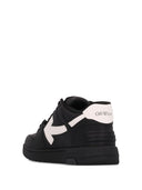 Off White Out Of Office Leather Sneakers