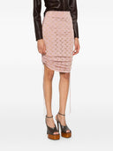 Marine Serre Moon Devore Skirt