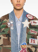 Veste kimono en coton Front Street