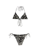 Ermanno Scervino bedrucktes Triangel-Bikini-Set