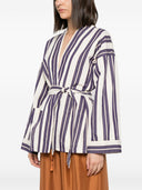 Forte Forte Striped Kimono Jacket