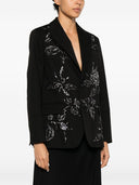 Einreihiger Hippie-Blazer aus Realisti-Baumwolle