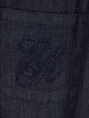 Emporio Armani Denim Cotton Trousers