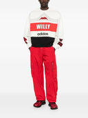 Adidas X Willy Chavarria bedruckter Rundhalspullover