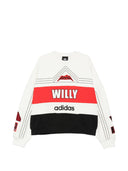 Adidas X Willy Chavarria bedruckter Rundhalspullover
