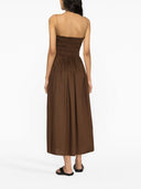 Midikleid aus Matteau-Baumwolle