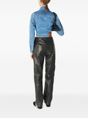 Marine Serre Denim-Baumwolljacke