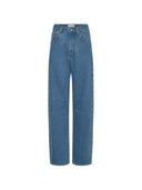 Marine Serre Baggy Fit Denim Jeans
