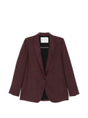Forte Forte Einreihige Jacke aus Leinen