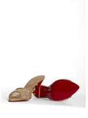 Christian Louboutin Miss Z Strass Embellished Mules