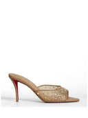 Christian Louboutin Miss Z Strass Embellished Mules
