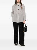 Emporio Armani Leinenjacke mit Knöpfen