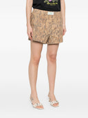 Ganni bedruckte Baumwollshorts