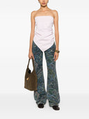 Ausgestellte Jeans mit Blumenmuster von Etro