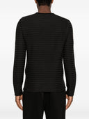 Pull à col rond en pré-laine Emporio Armani Capsule