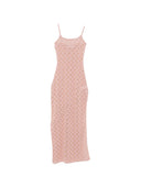 Marine Serre Moon Devore Langes Kleid