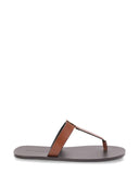 Saint Laurent Cassandra Leder-Zapfensandalen
