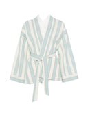 Giacca kimono a righe Forte Forte