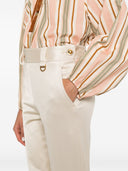Chloè Hose mit Satin-Finish