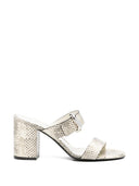 Exklusive Lederpantoletten von Emporio Armani
