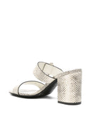 Exklusive Lederpantoletten von Emporio Armani