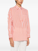 Archivio '67 Cotton Blend Striped Shirt