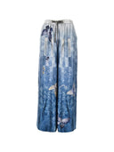 Bedruckte Seidenhose von Pierre Louis Mascia