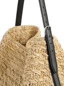 Toteme Main Rafia Belted Tote Bag