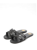 Flache Sandalen „Mabrouka“ aus Leder von Saint Laurent