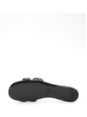 Flache Sandalen „Mabrouka“ aus Leder von Saint Laurent