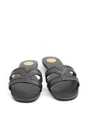 Flache Sandalen „Mabrouka“ aus Leder von Saint Laurent