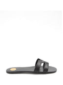 Flache Sandalen „Mabrouka“ aus Leder von Saint Laurent
