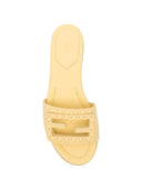Fendi Baguette-Leder-Slides