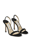 Jimmy Choo Jenn Suede Leather Sandals