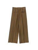 Gestreifte Seidenhose von Alberto Biani