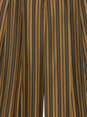 Gestreifte Seidenhose von Alberto Biani