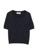 T-shirt Dunst in cotone e lino