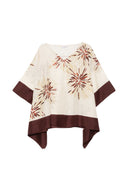 Blusa in Seta Stampata Brunello Cucinelli