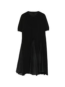 Semicouture Blondie Cotton And Silk Dress