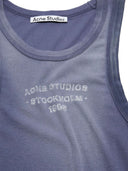 Canotta con logo spray di Acne Studios