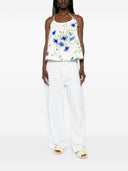 Stella Mc Cartney Embroidered Cotton Top