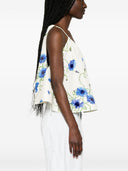Stella Mc Cartney Embroidered Cotton Top