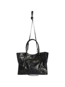 Balenciaga Le City Kleine Leder-Einkaufstasche