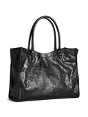 Balenciaga Le City Kleine Leder-Einkaufstasche