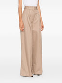 Pantalon taille haute en coton Balenciaga