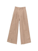 Pantalon taille haute en coton Balenciaga