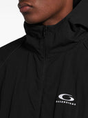 Kapuzenjacke mit Balenciaga-Logo