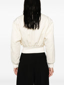 Balenciaga Cropped Bomber Jacket